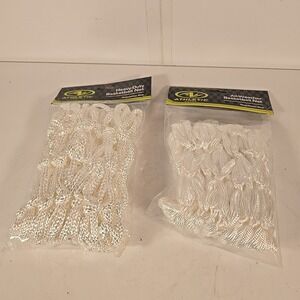 2 Athletic Works Regulation Size Basketball Nets 1 Heavy Duty & 1 All-Weather‎